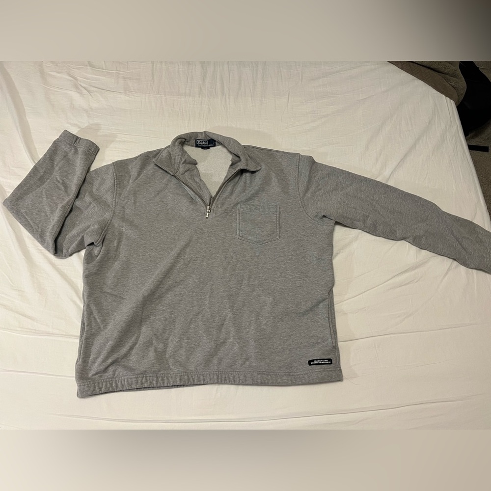Polo Zip-up Pullover/Sweater
